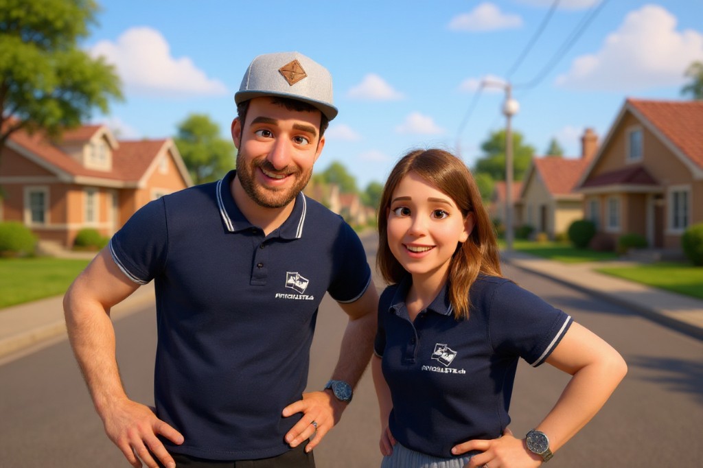 AI-Beispielbild im 3D-Charakter-Stil