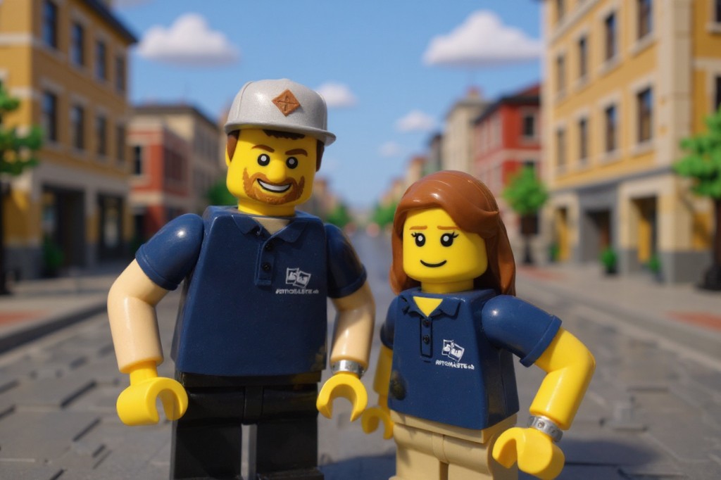 AI-Beispielbild im Miniatur-Spielzeug-Stil