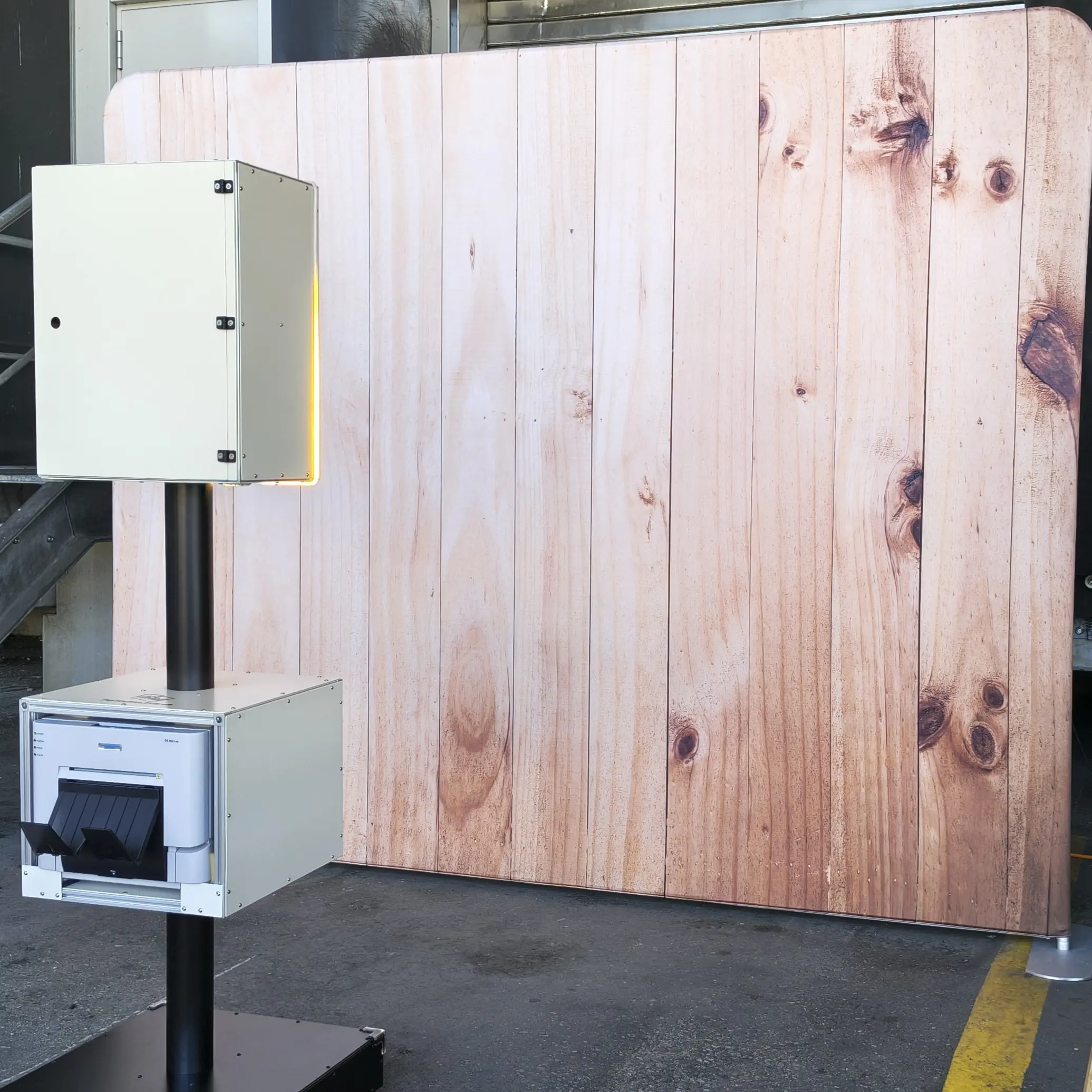 Holz-optik Stoffhintergrund für die Fotobox