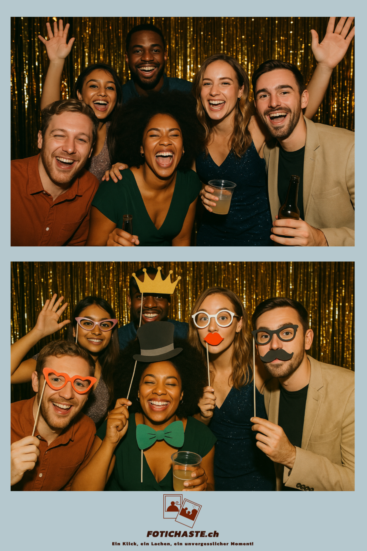 Eventlayout 2 – Sponsorenlogos integriert